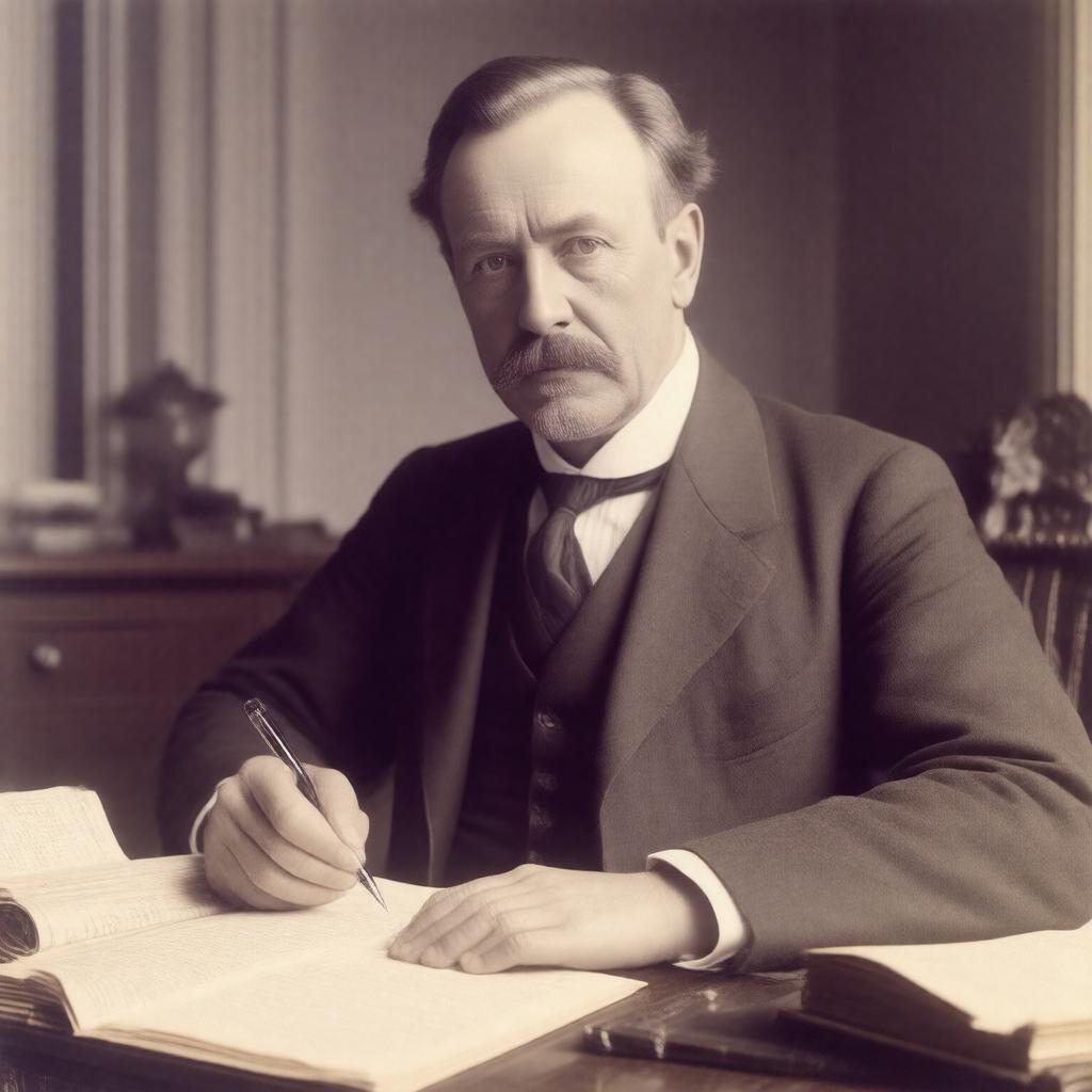 AI-created image of Charles Masterman