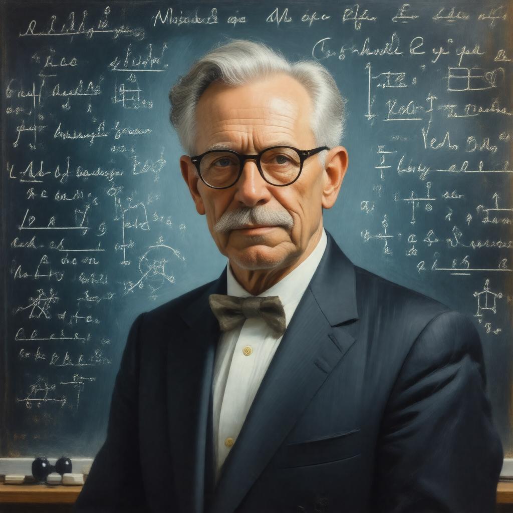 AI-created image of Charles Misner