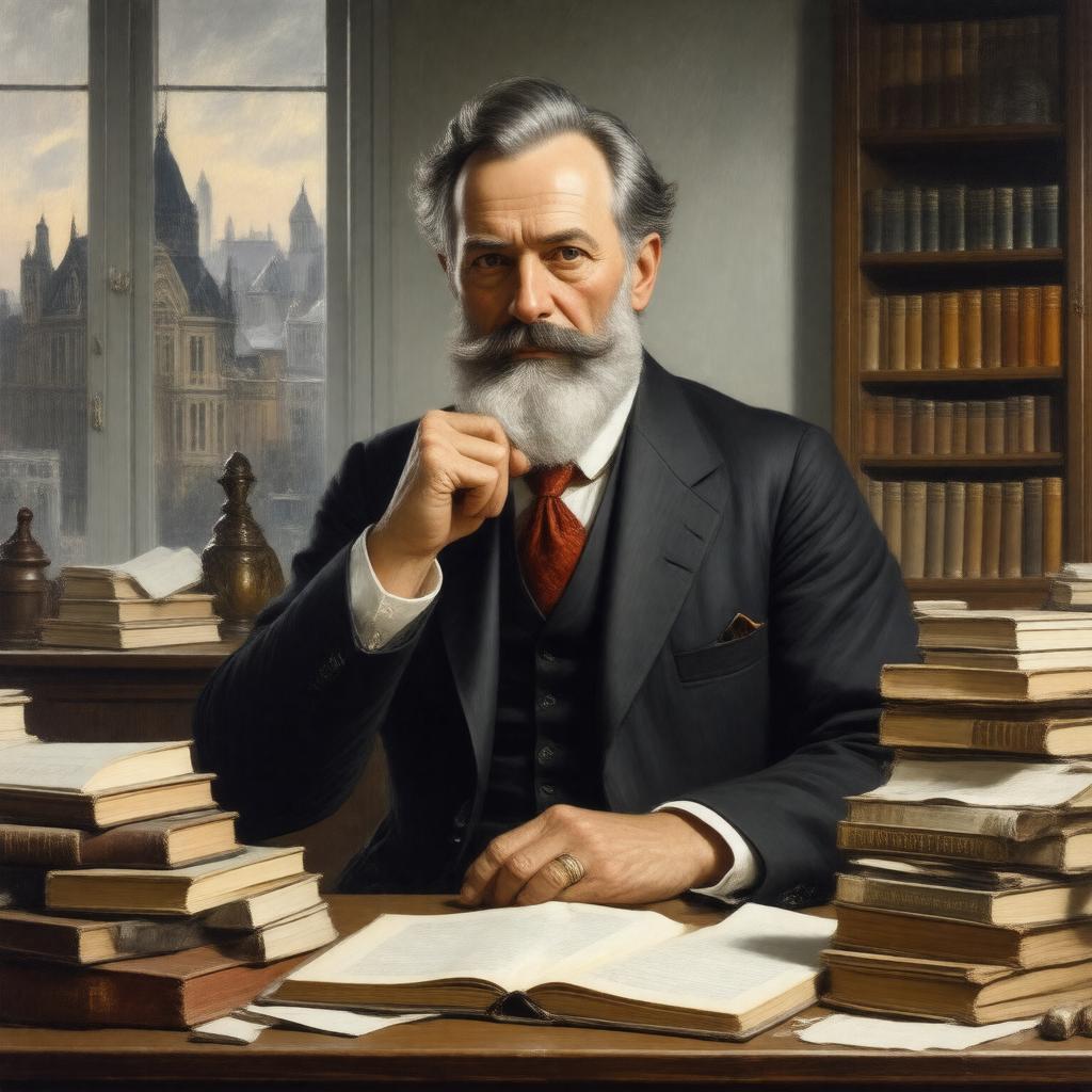 AI-created image of Charles Monro Strong