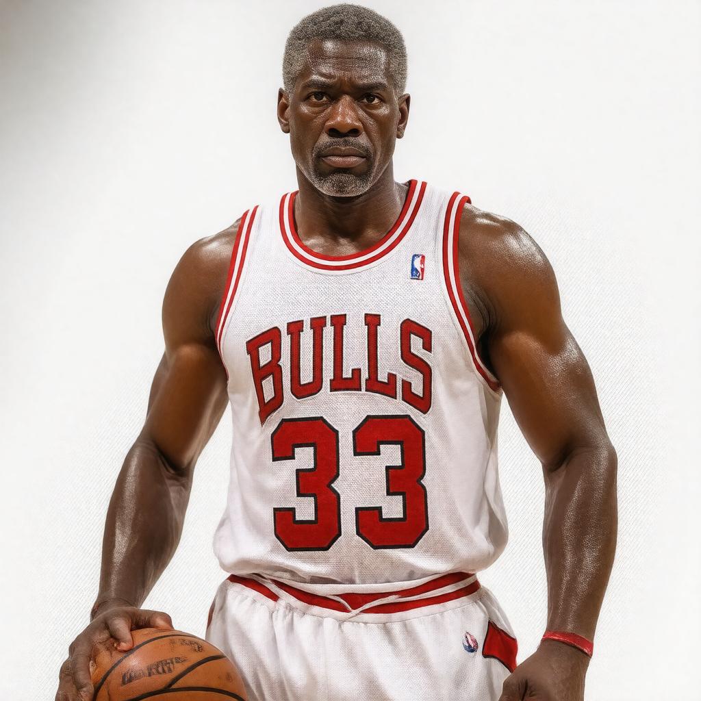 AI-created image of Charles Oakley