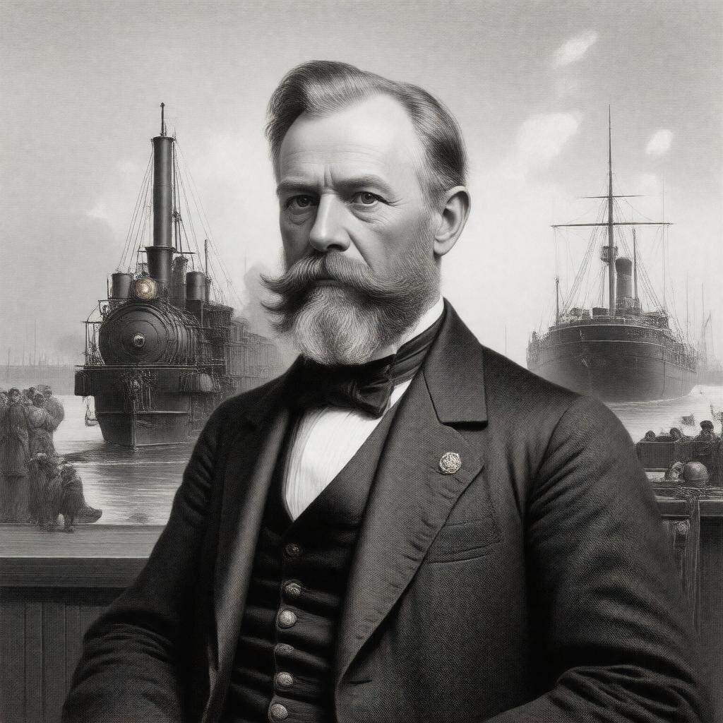 AI-created image of Charles Parsons