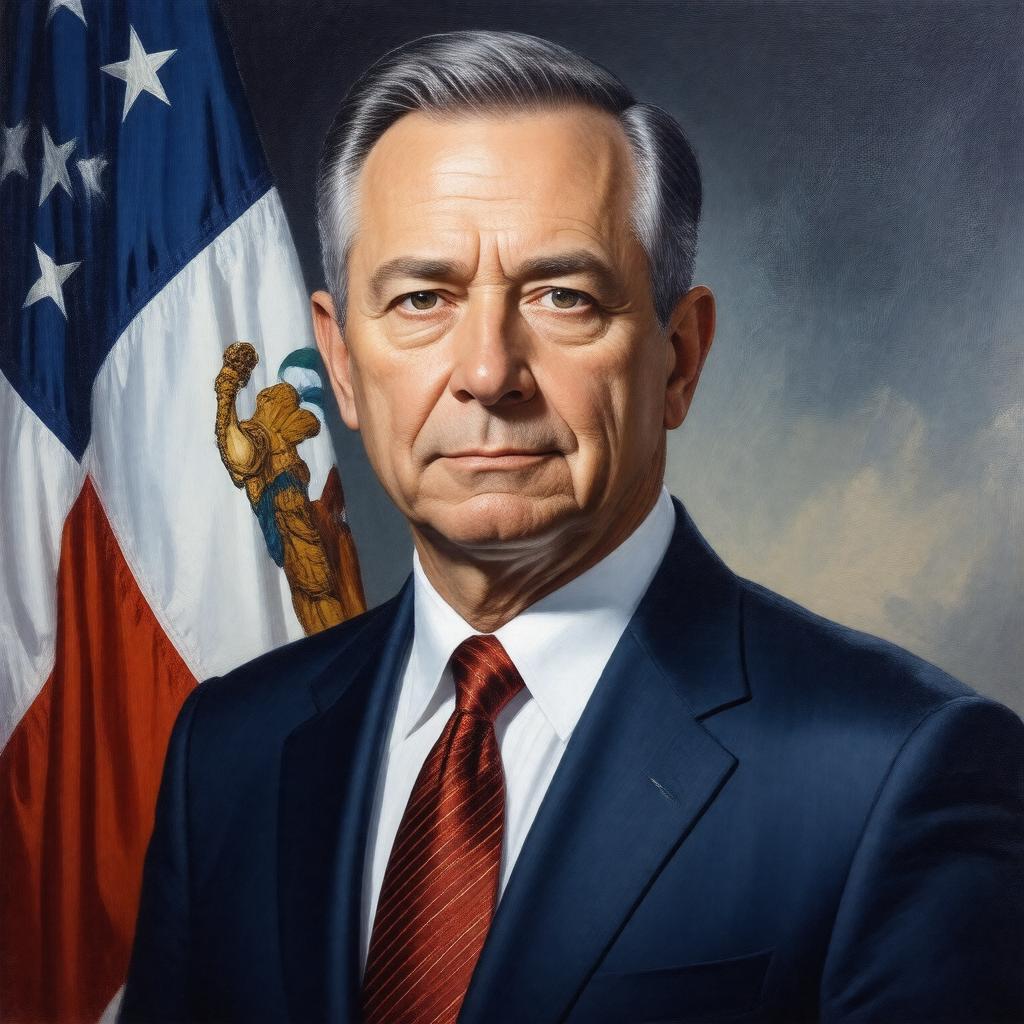 AI-created image of Charles Poletti