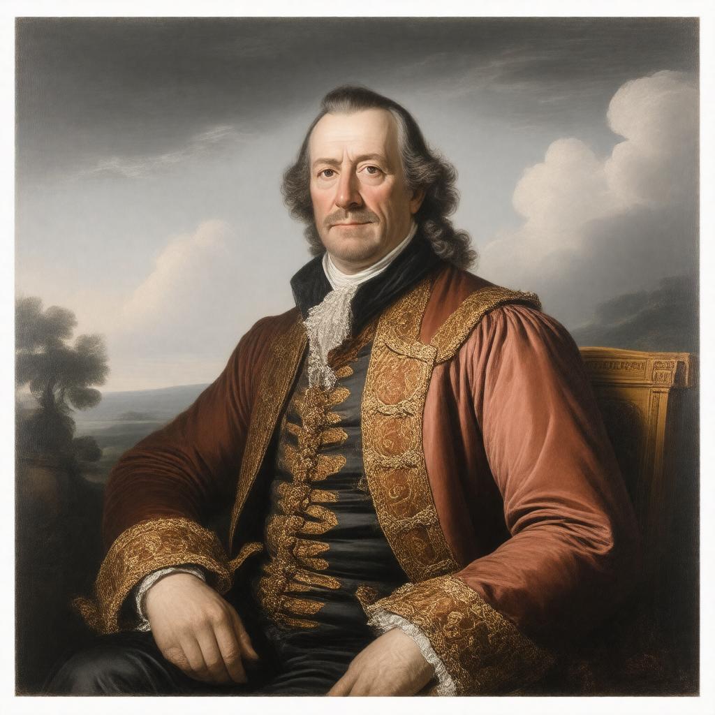 AI-created image of Charles Pratt, 1st Earl Camden