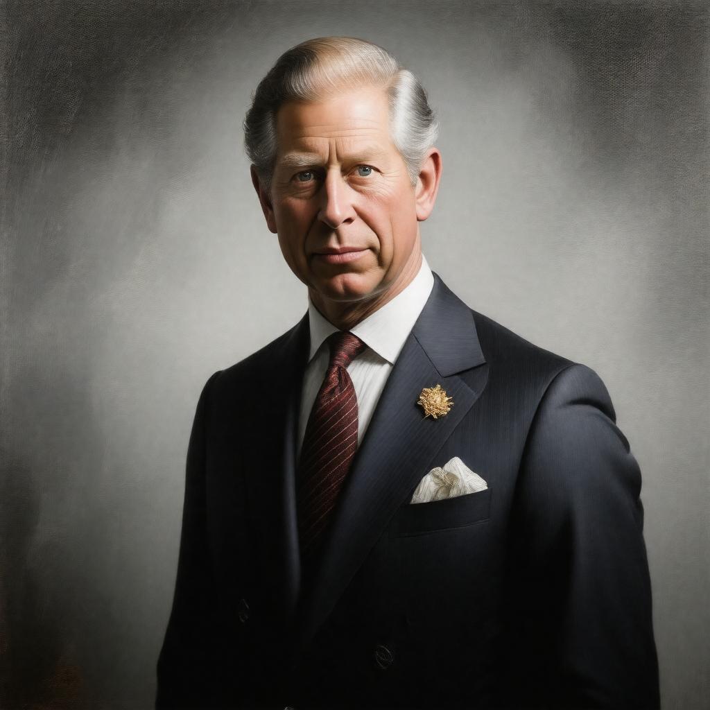 AI-created image of Charles, Prince of Wales