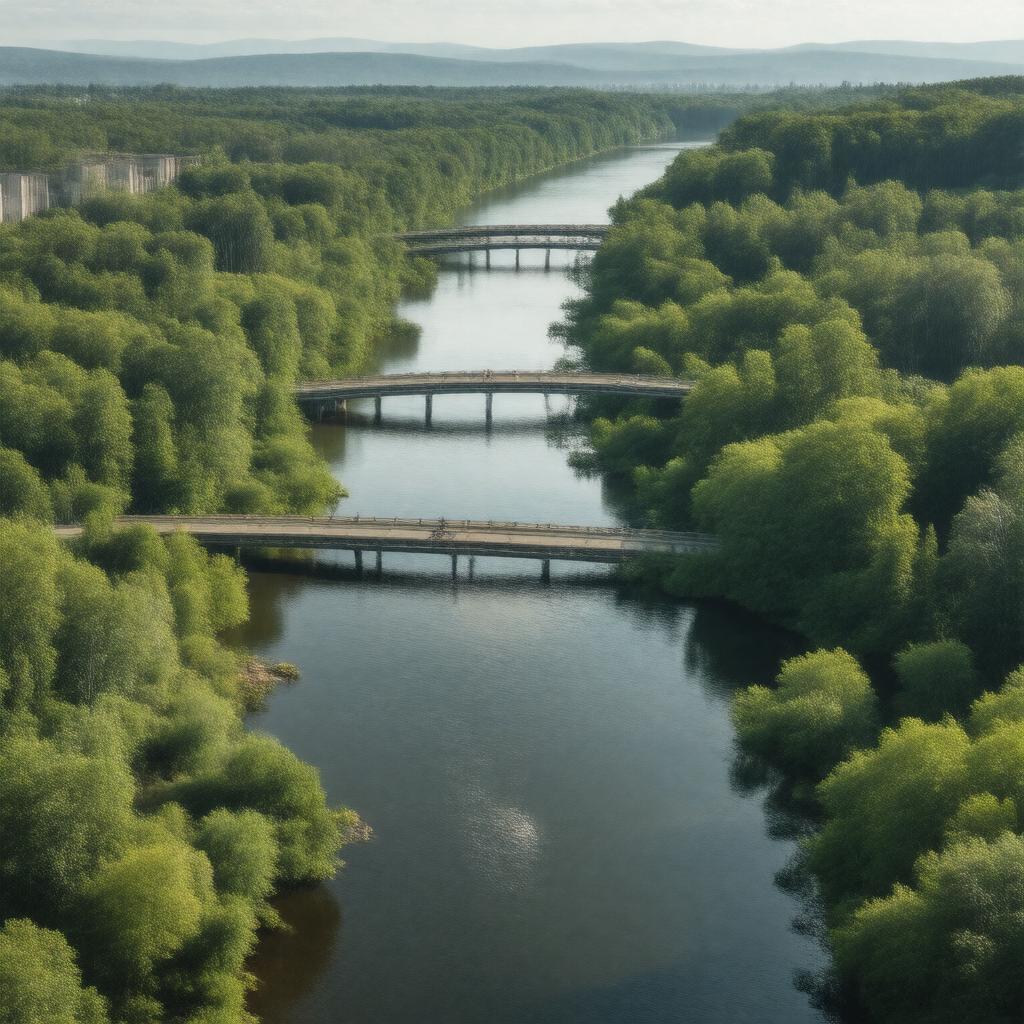 AI-created image of Charles River