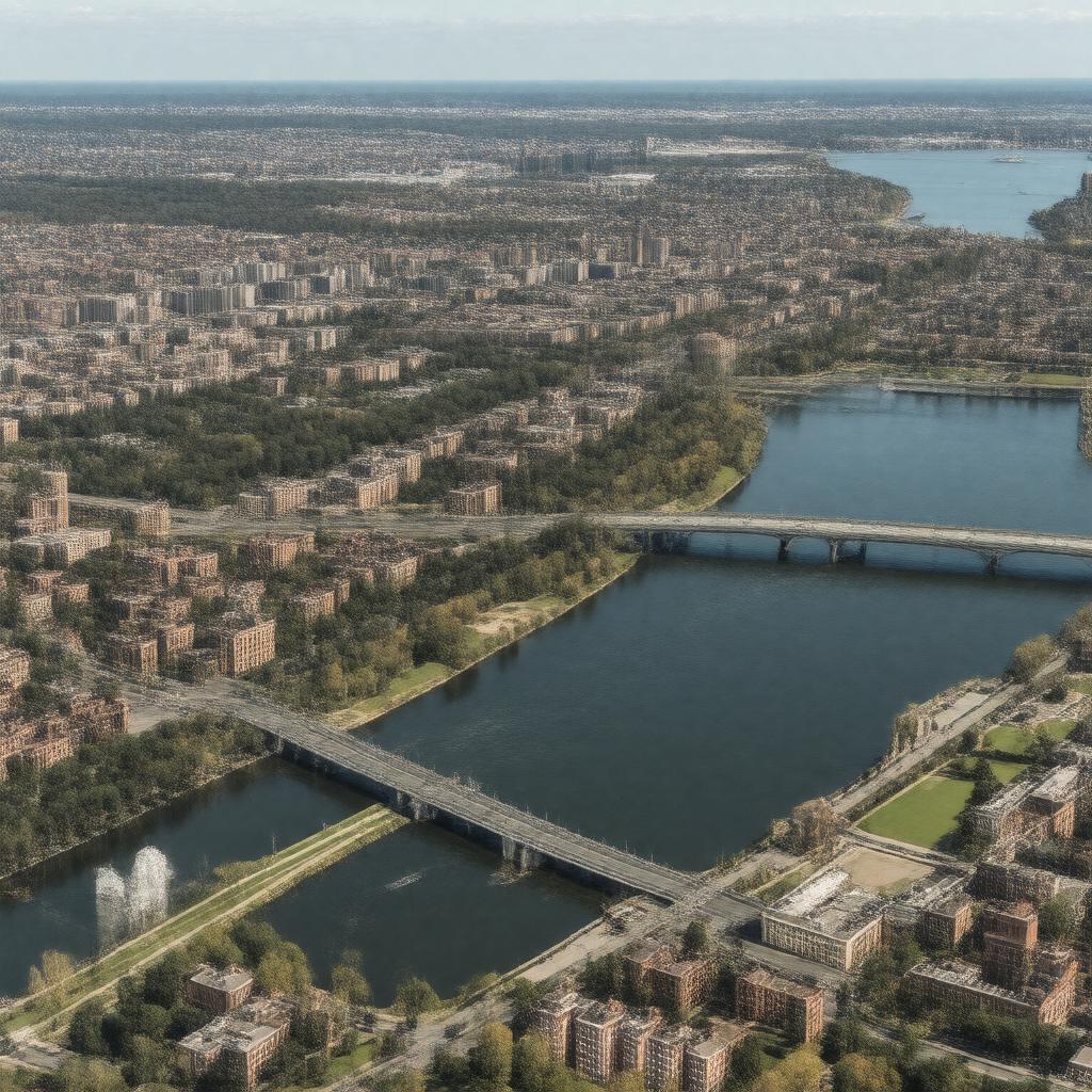 AI-created image of Charles River Basin Historic District
