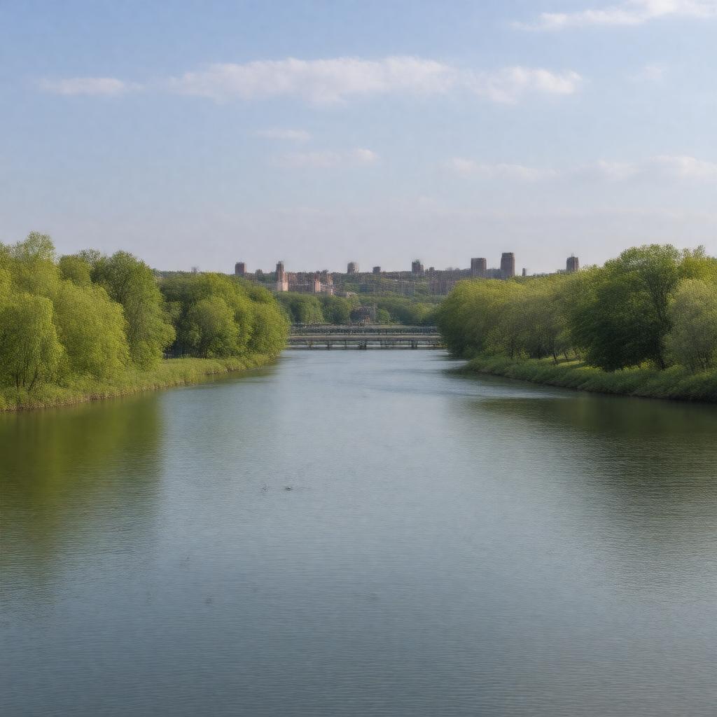 AI-created image of Charles River Basin