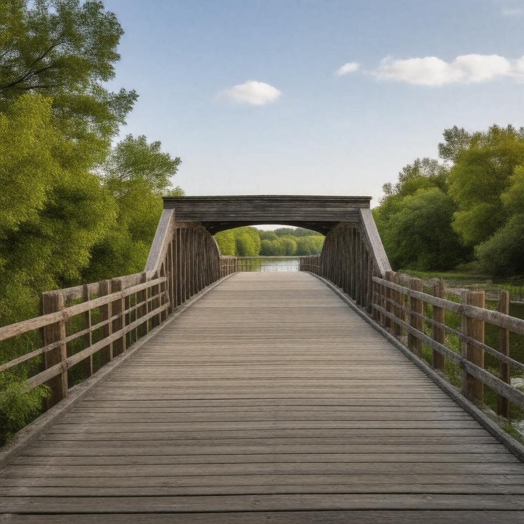AI-created image of Charles River Bridge