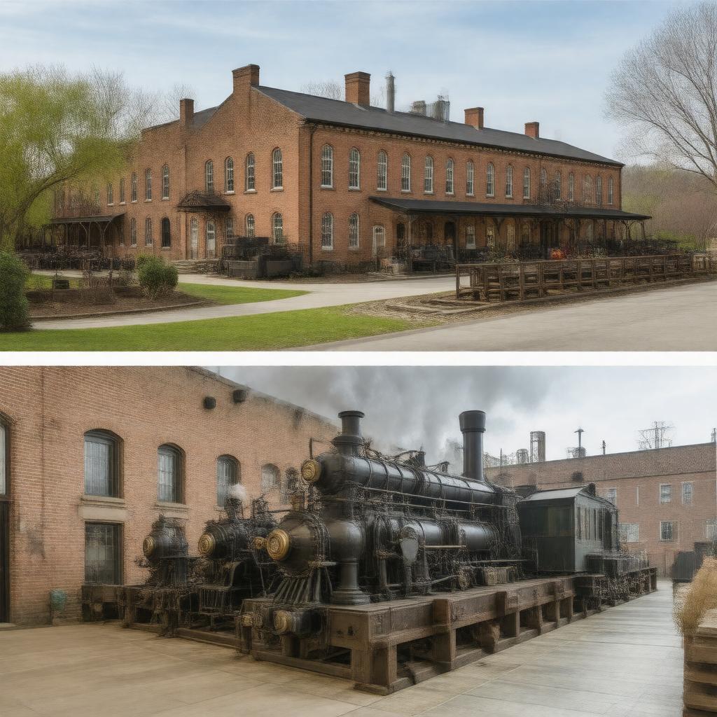 AI-created image of Charles River Museum of Industry & Innovation