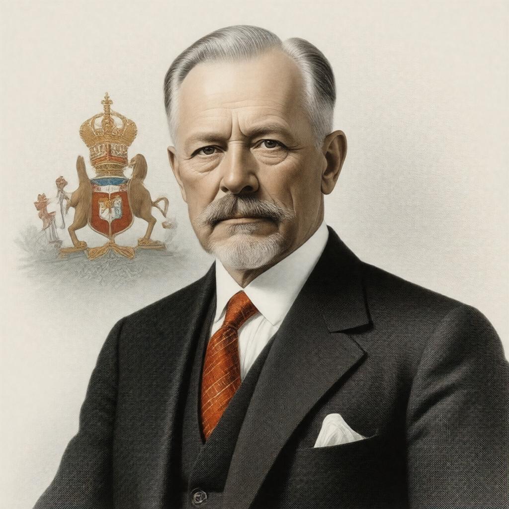 AI-created image of Charles Robberts Swart