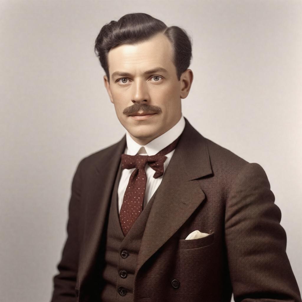 AI-created image of Charles Ruggles