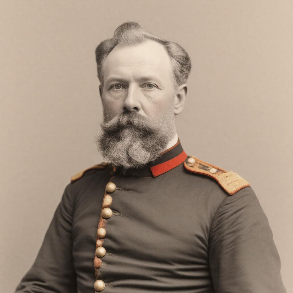 AI-created image of Charles Russell Lowell