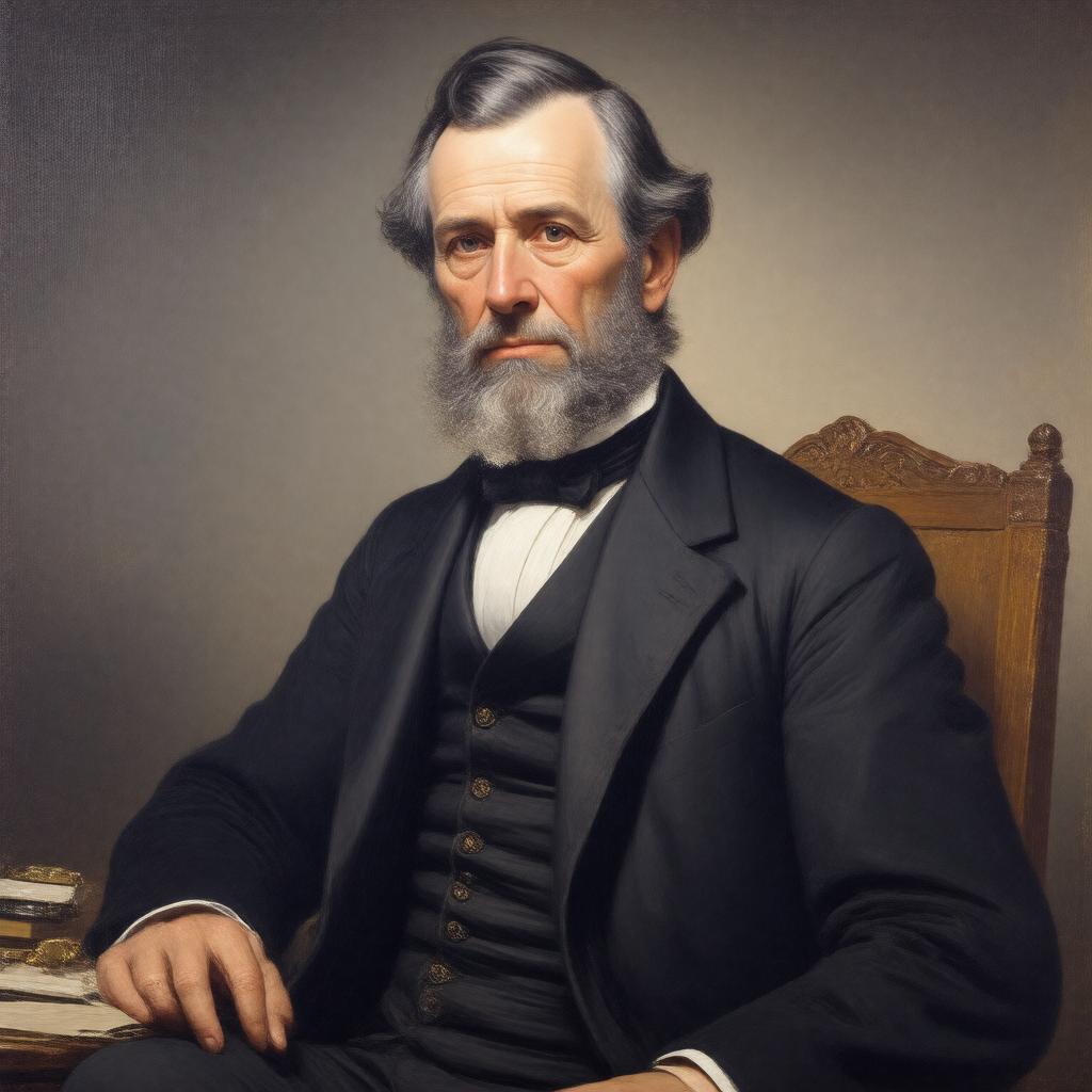 AI-created image of Charles Sedgwick