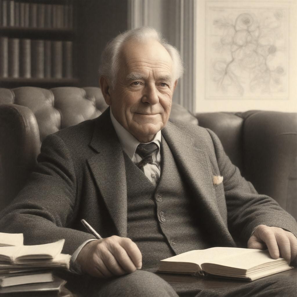 AI-created image of Charles Sherrington