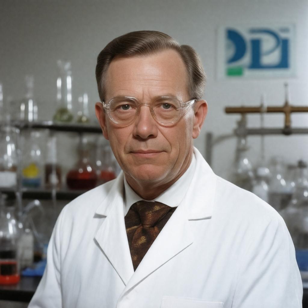 AI-created image of Charles Stine