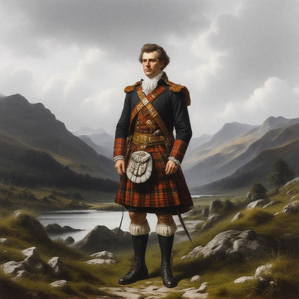 AI-created image of Charles Stuart