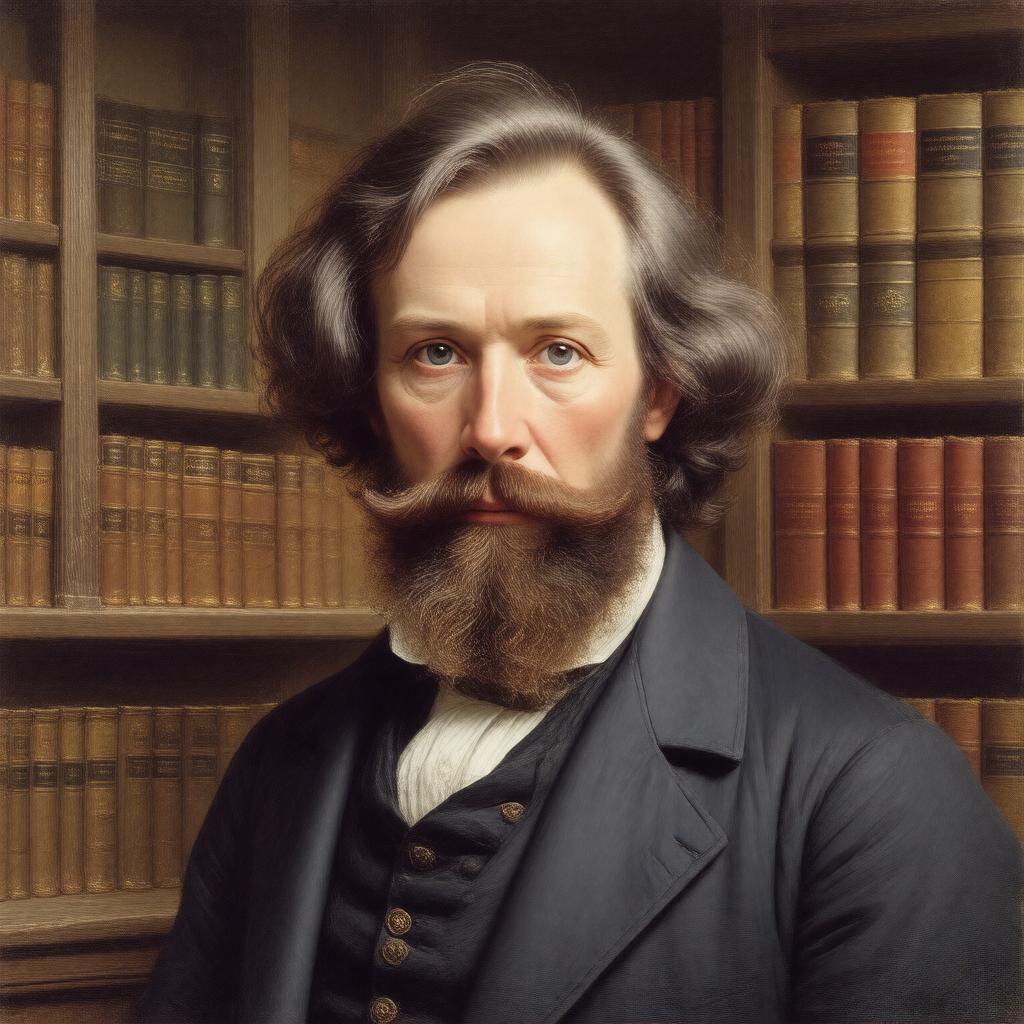 AI-created image of Charles Tennyson