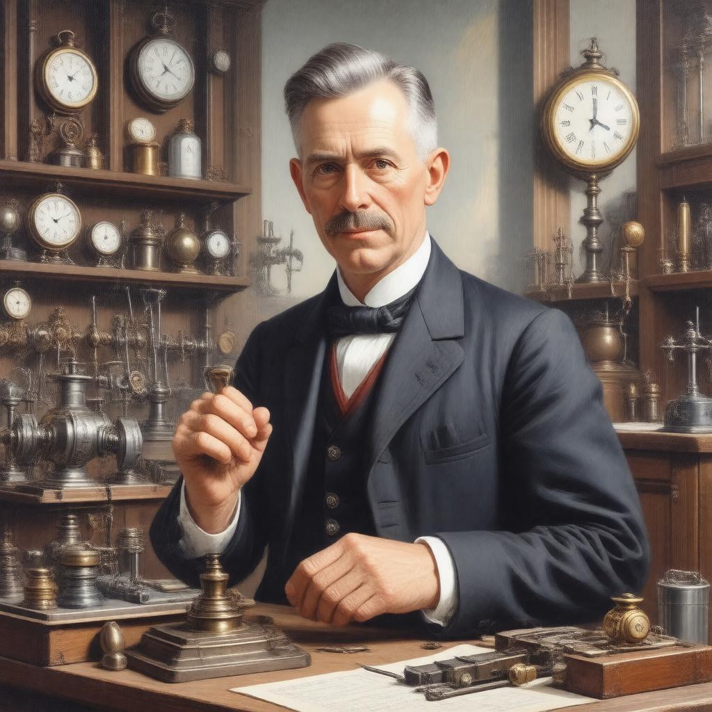 Click to view larger image AI-created image of Charles Vander Woerd