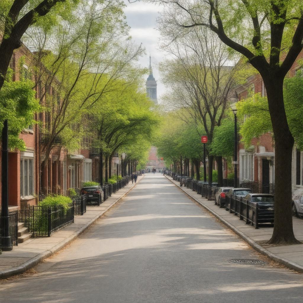 AI-created image of Charles Village