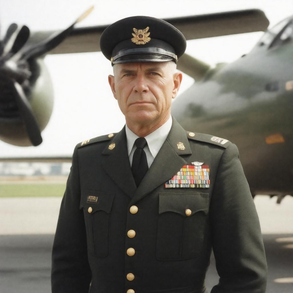 AI-created image of Charles W. Sweeney