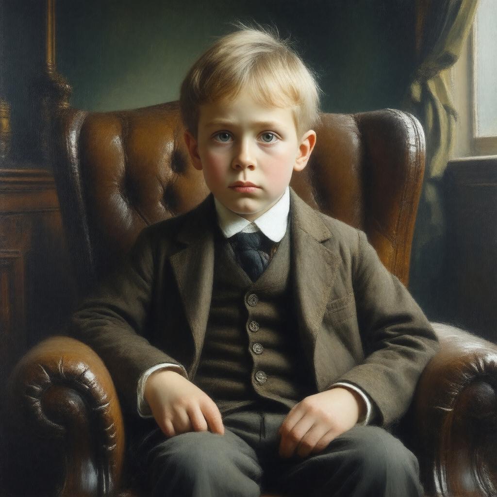 AI-created image of Charles Waring Darwin