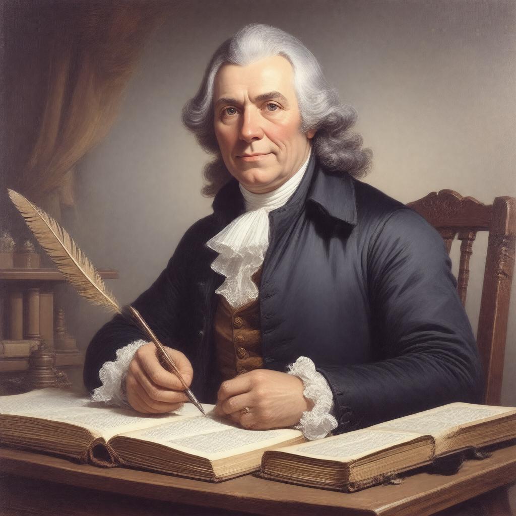 AI-created image of Charles Wesley