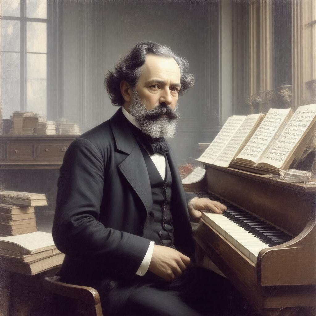 AI-created image of Charles Wood