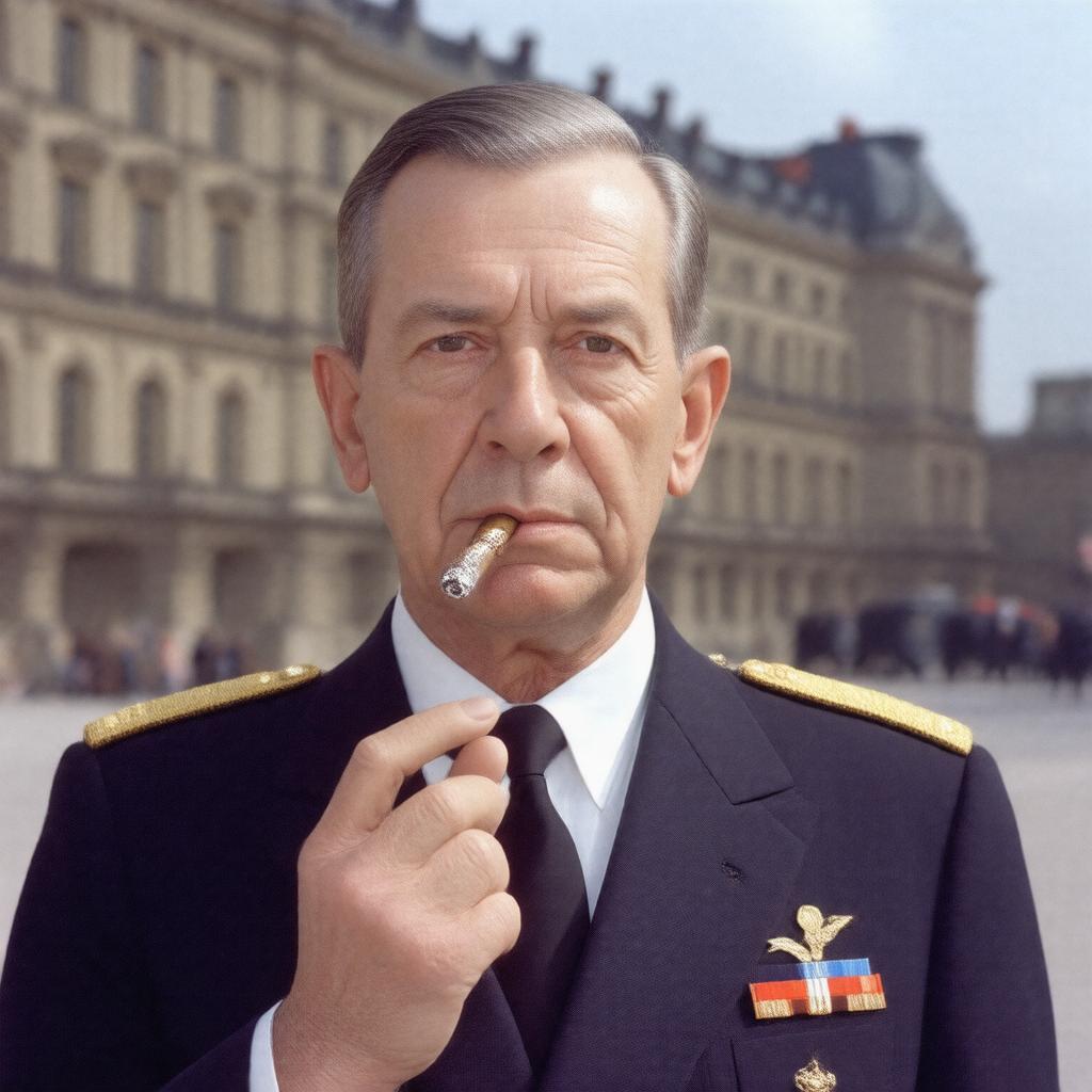 AI-created image of Charles de Gaulle