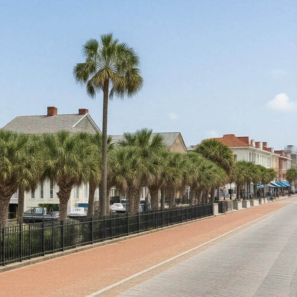 AI-created image of Charleston