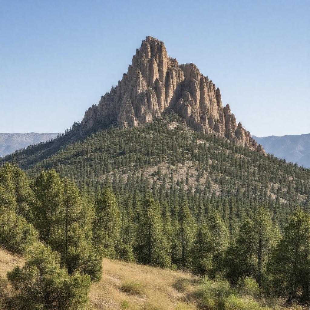 AI-created image of Charleston Peak