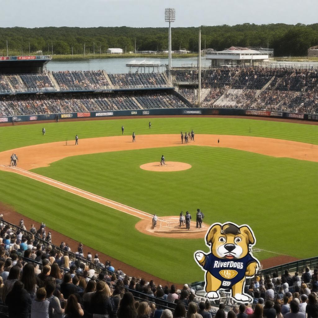 AI-created image of Charleston RiverDogs