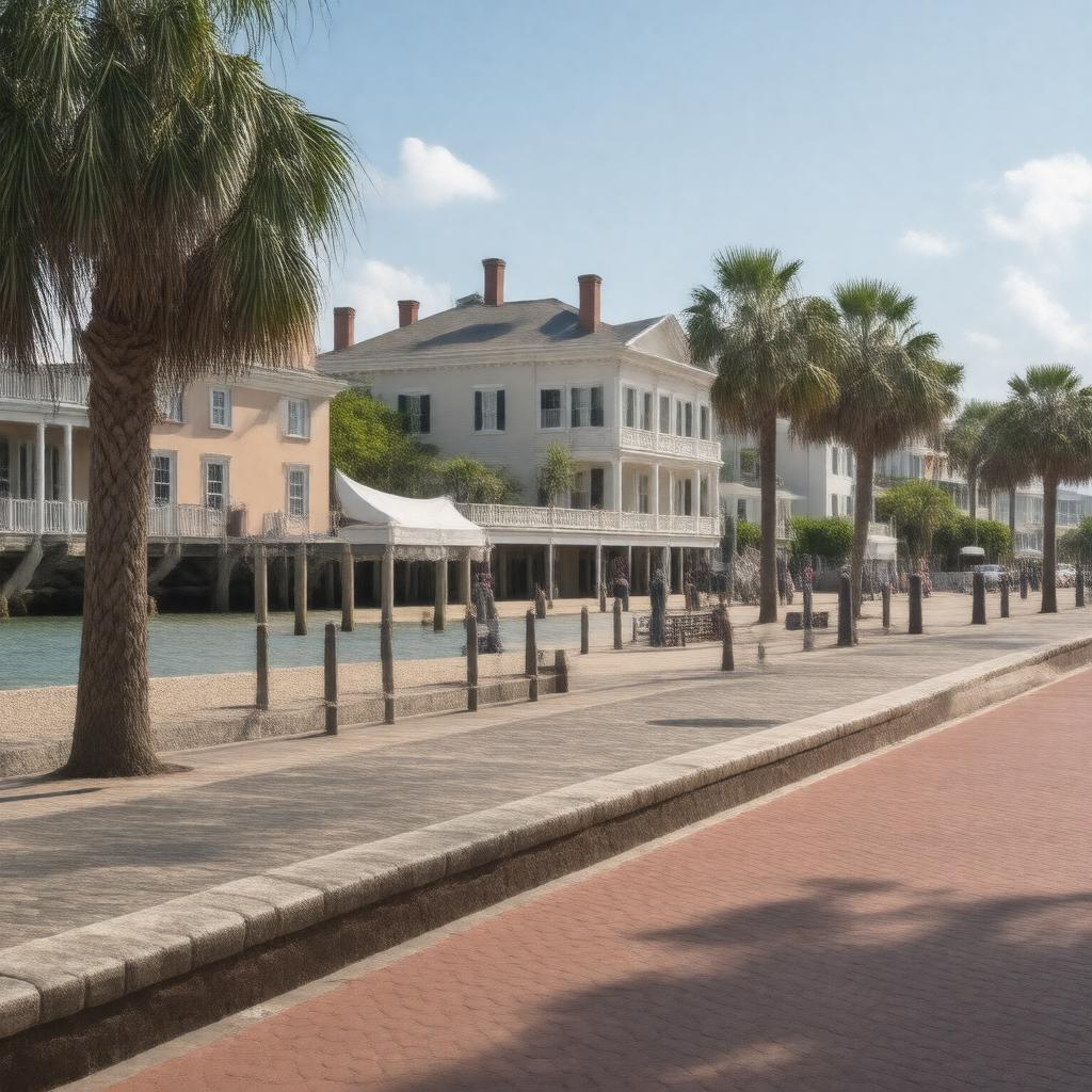Click to view larger image AI-created image of Charleston, South Carolina, United States