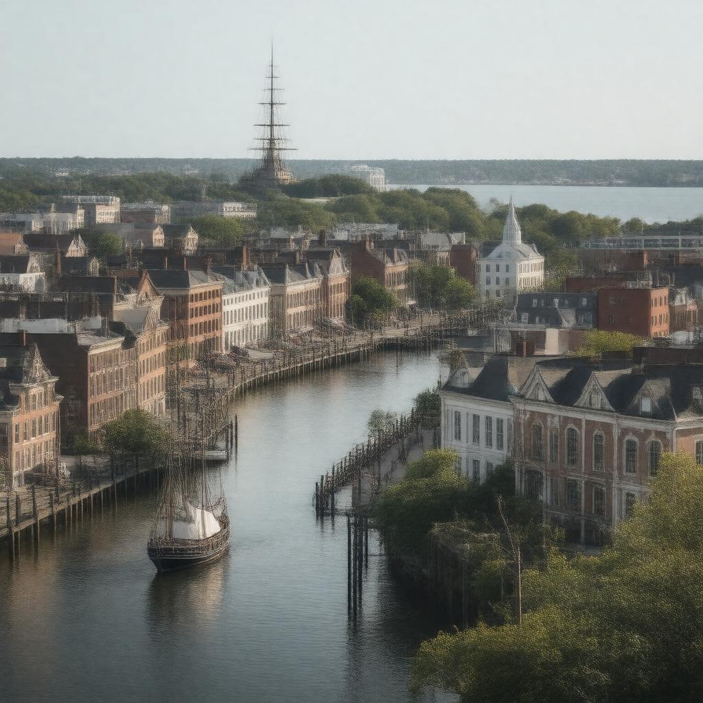 AI-created image of Charlestown