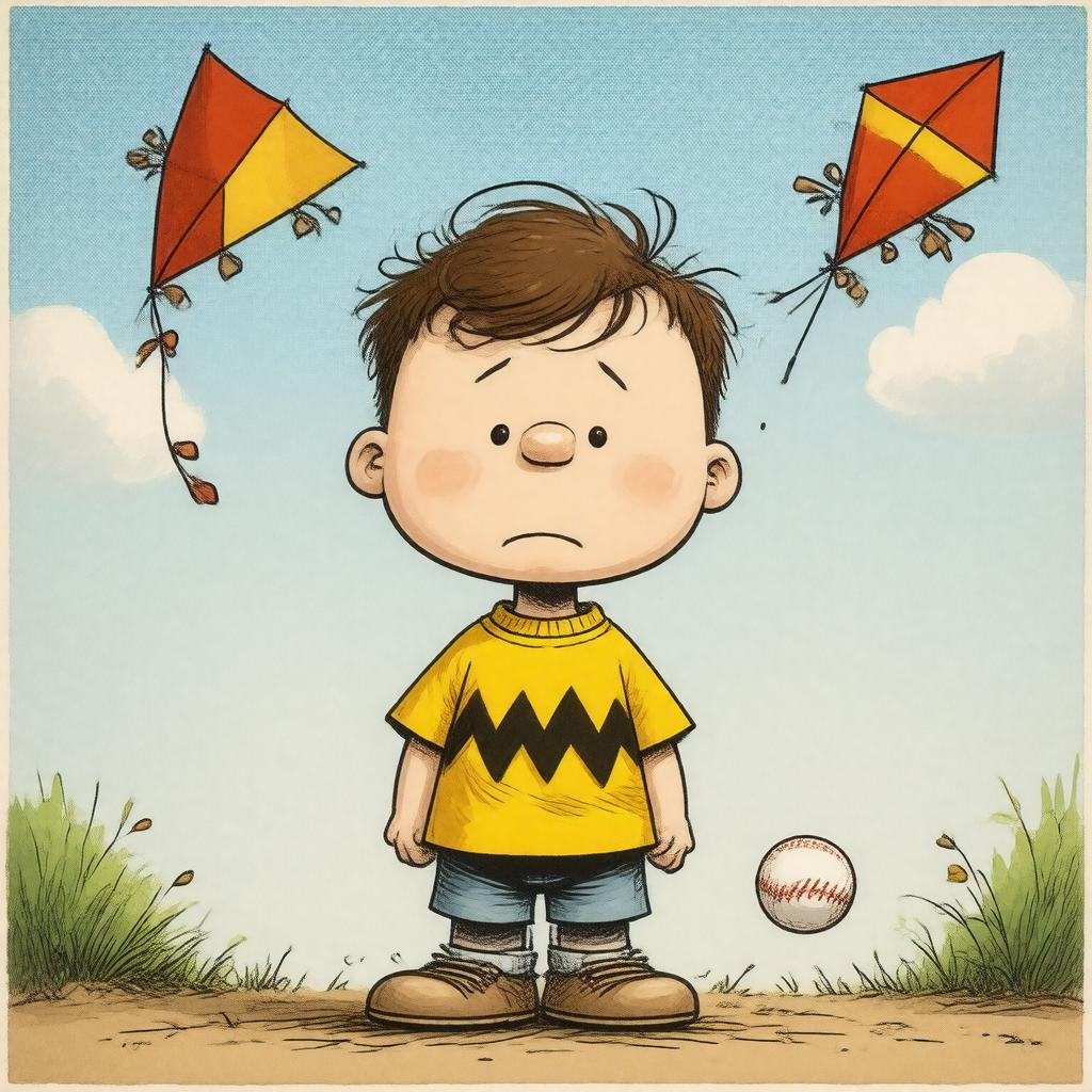 AI-created image of Charlie Brown