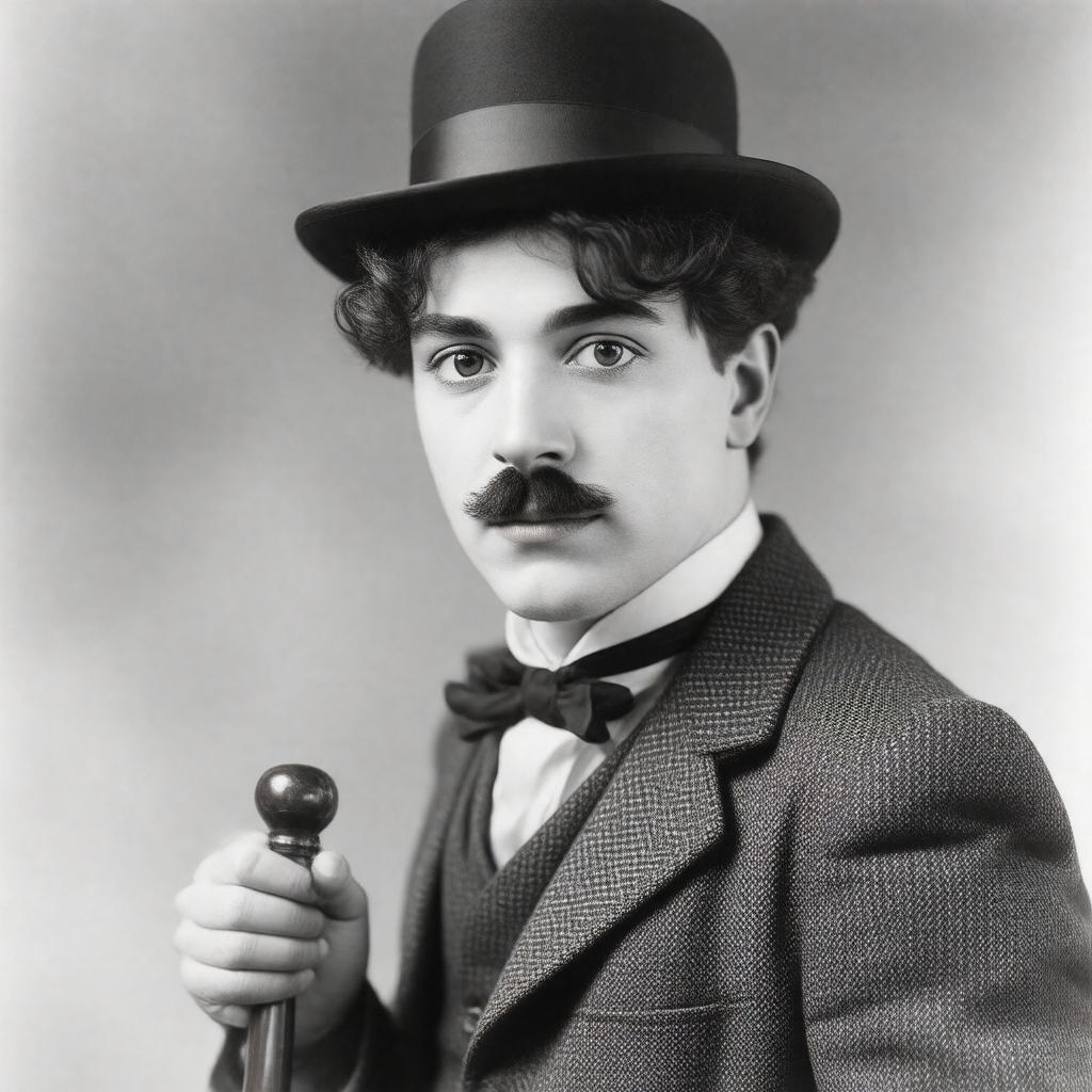 AI-created image of Charlie Chaplin