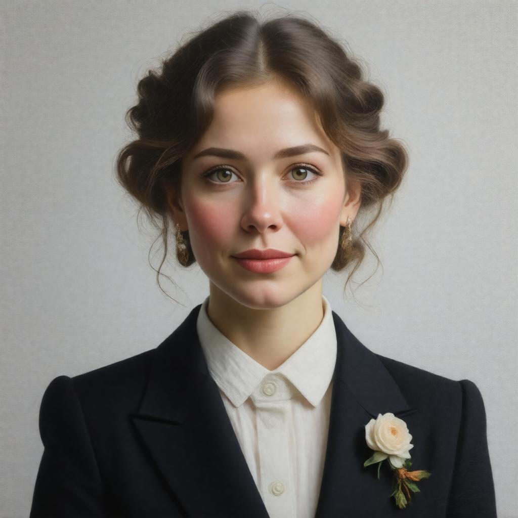 AI-created image of Charlotte Attenborough