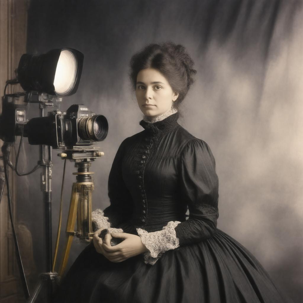 AI-created image of Charlotte Baird