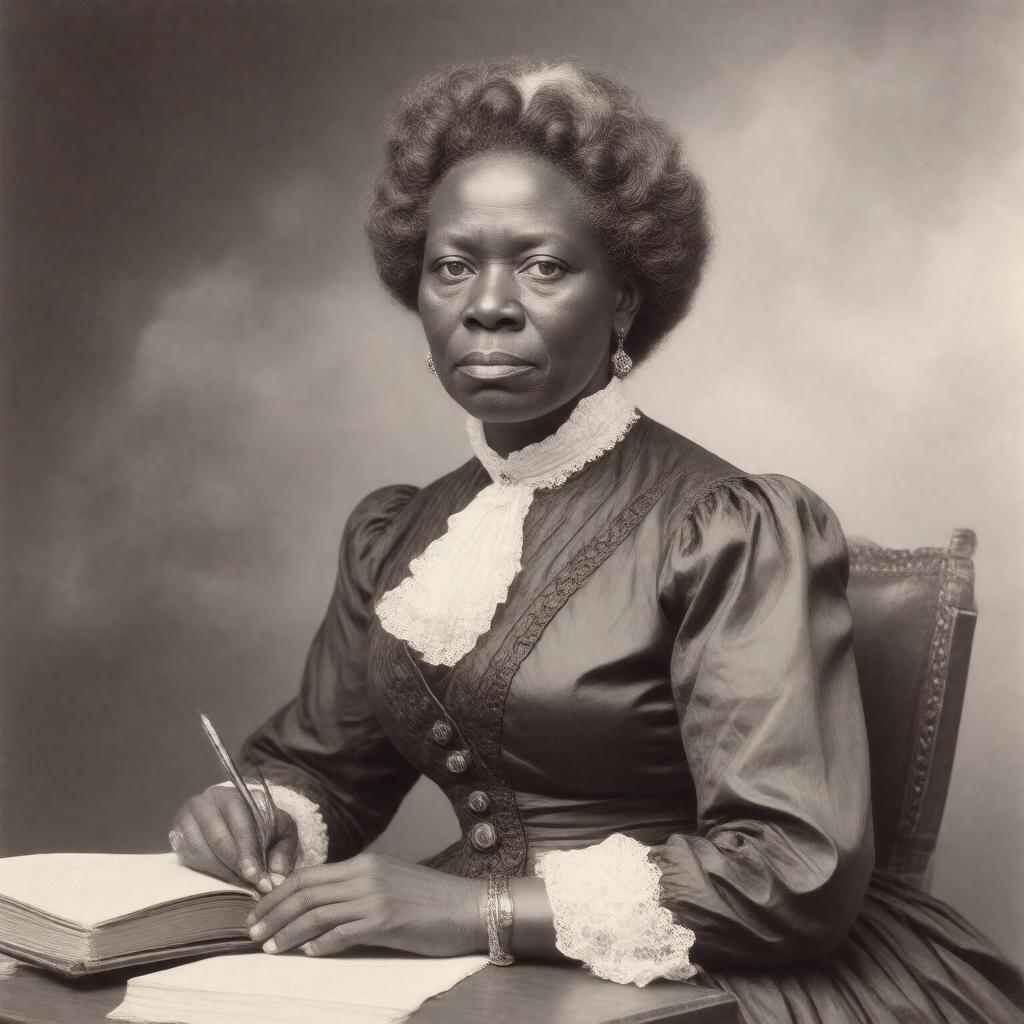 AI-created image of Charlotte Forten Grimké