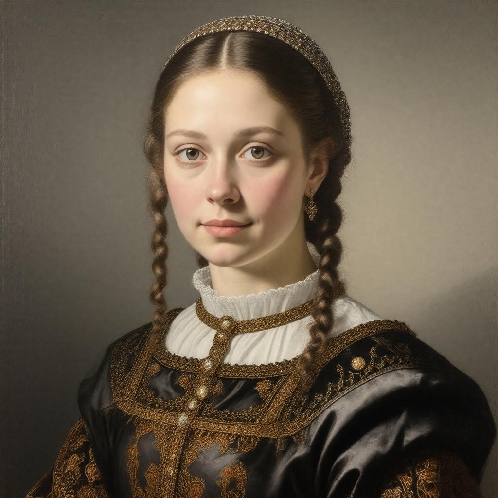 AI-created image of Charlotte Holland