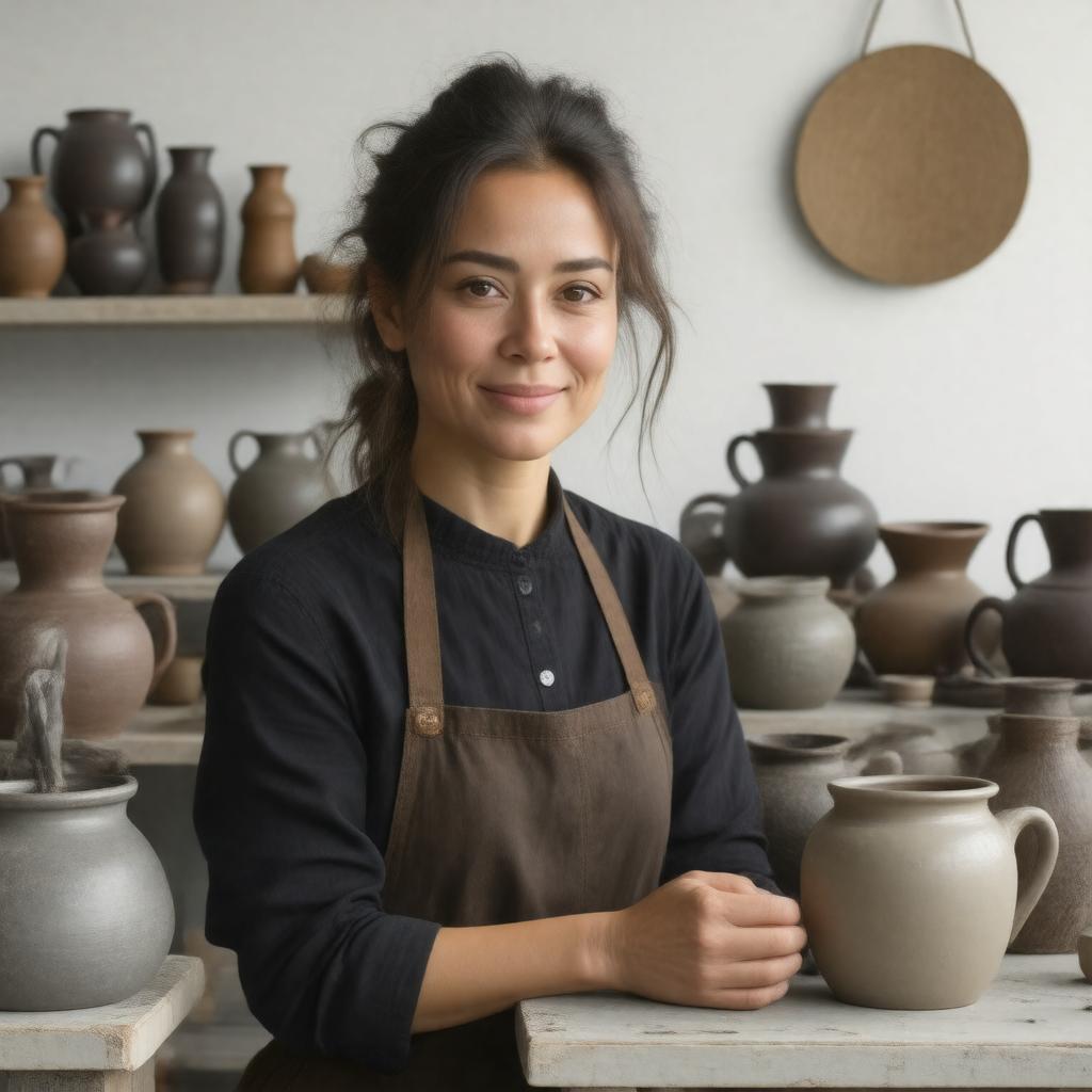 AI-created image of Charlotte Leof