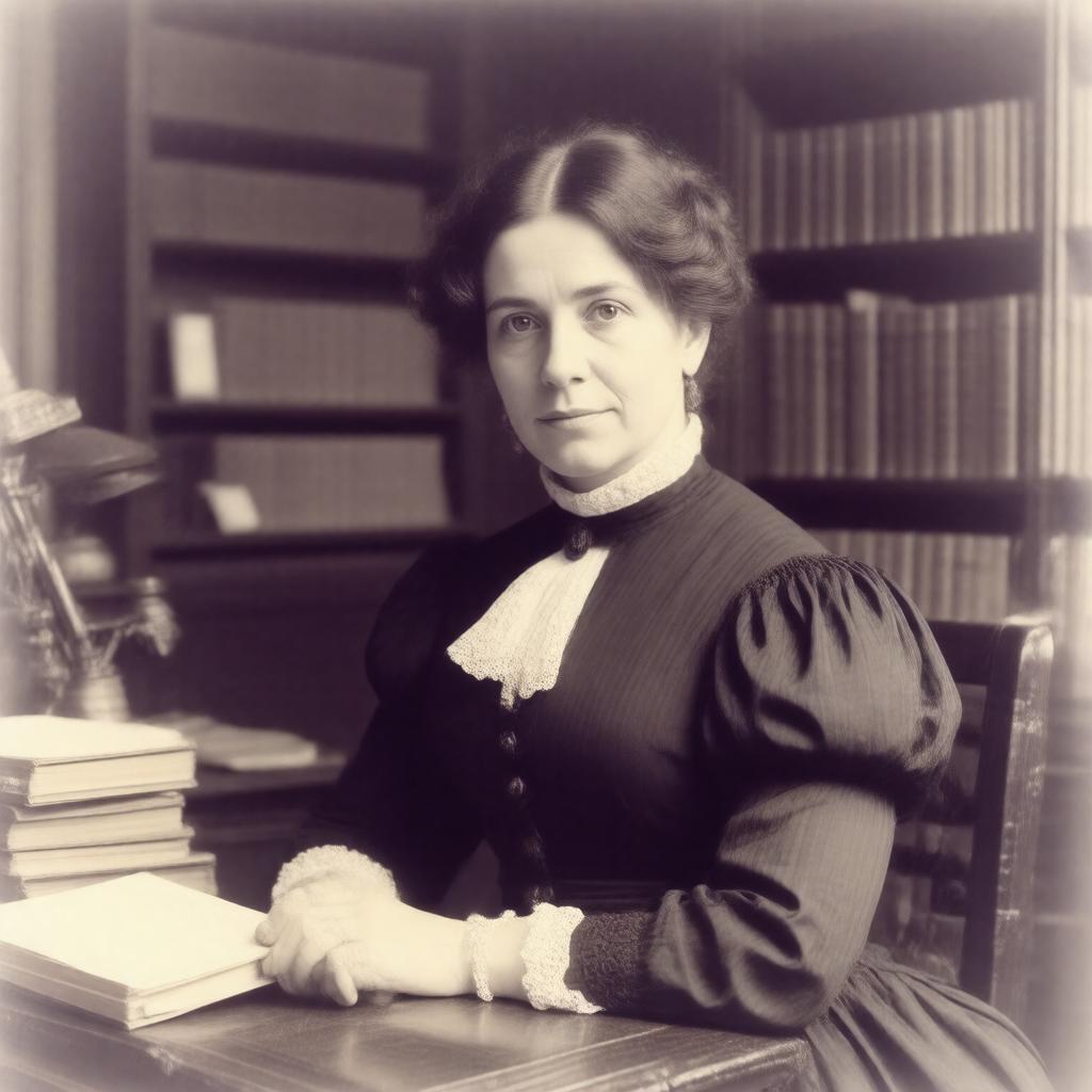 AI-created image of Charlotte Mathilda Blake Thornley