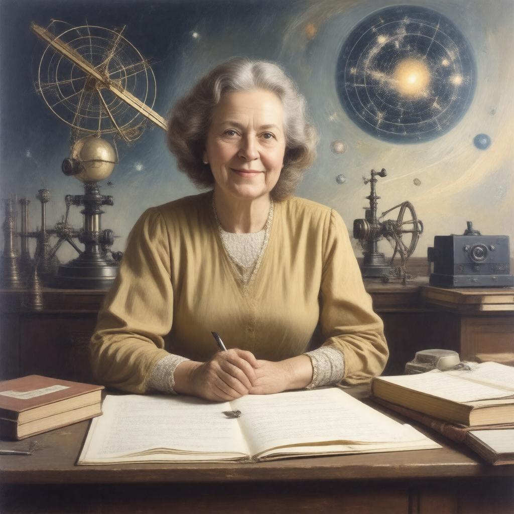 AI-created image of Charlotte Moore Sitterly