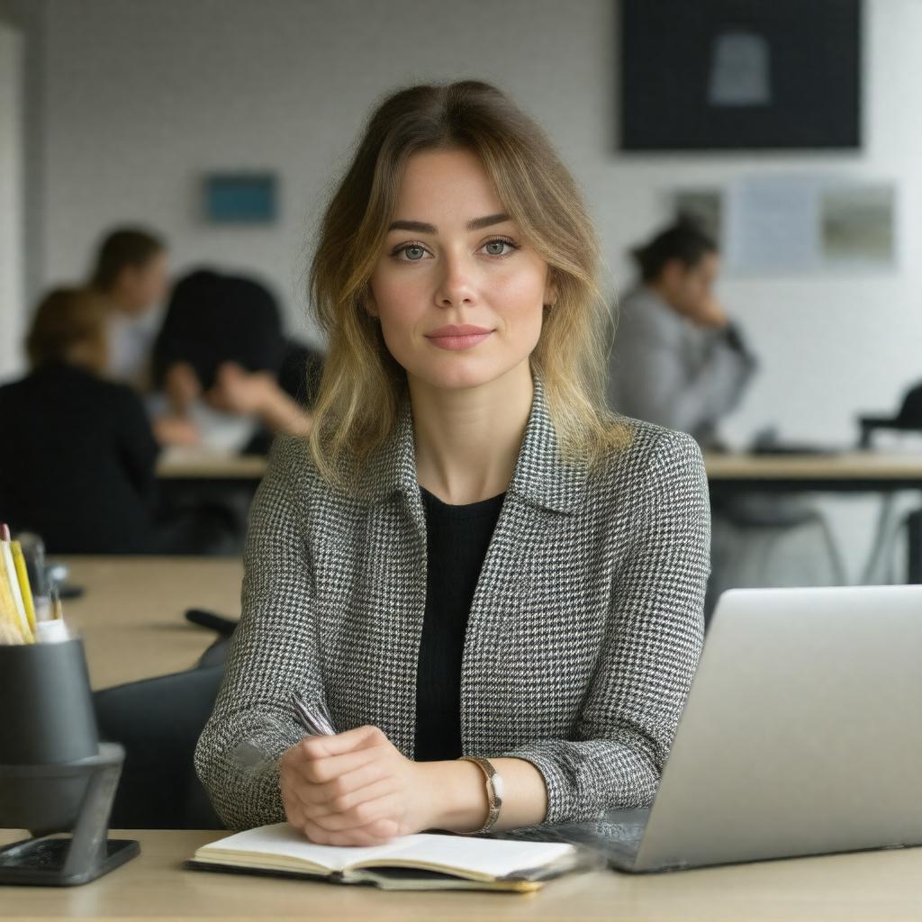 AI-created image of Charlotte Oliver