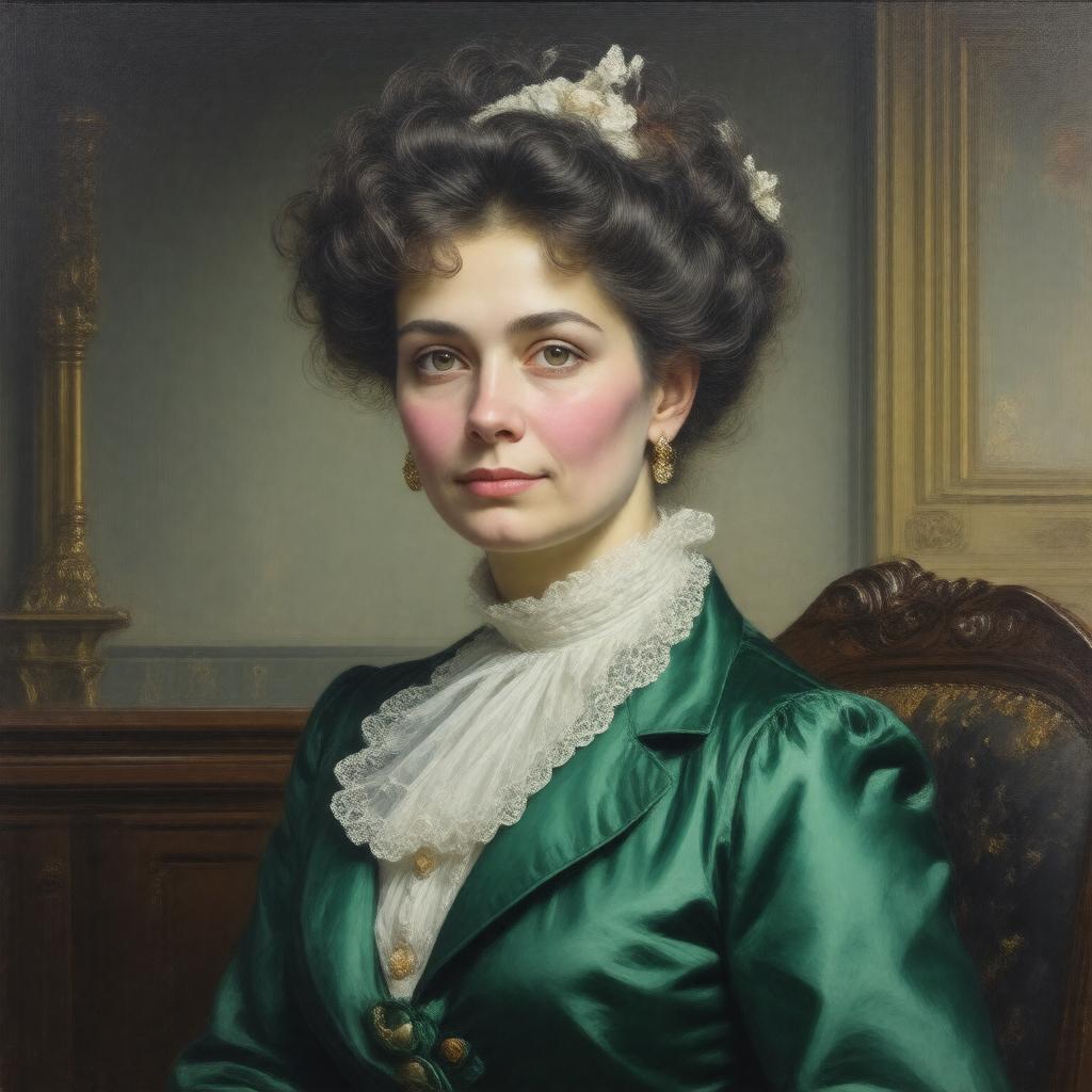 AI-created image of Charlotte Payne-Townshend