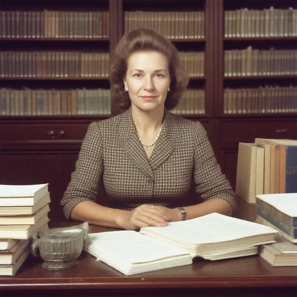 AI-created image of Charlotte Serber