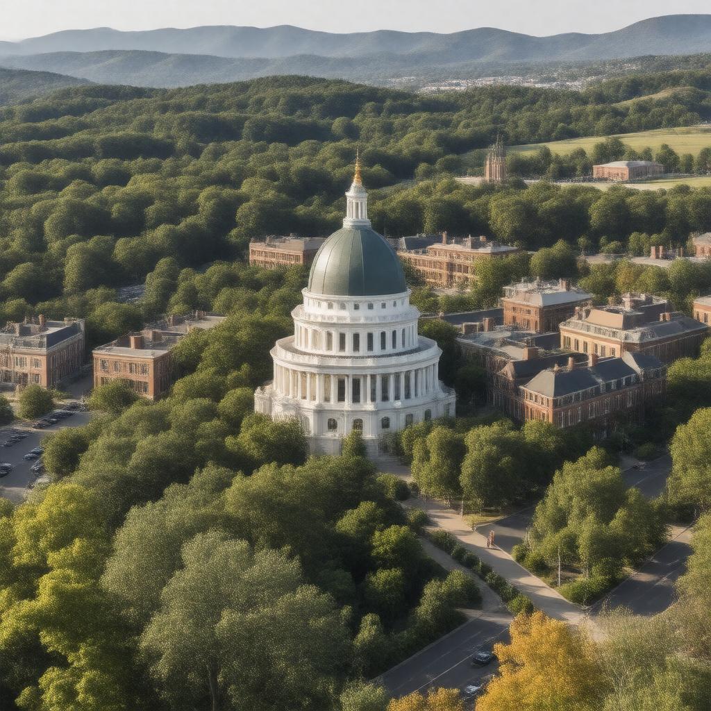 AI-created image of Charlottesville