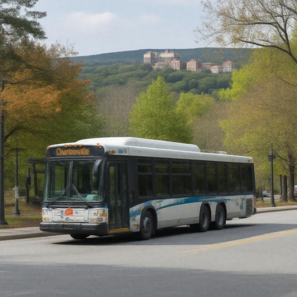 Click to view larger image AI-created image of Charlottesville Area Transit
