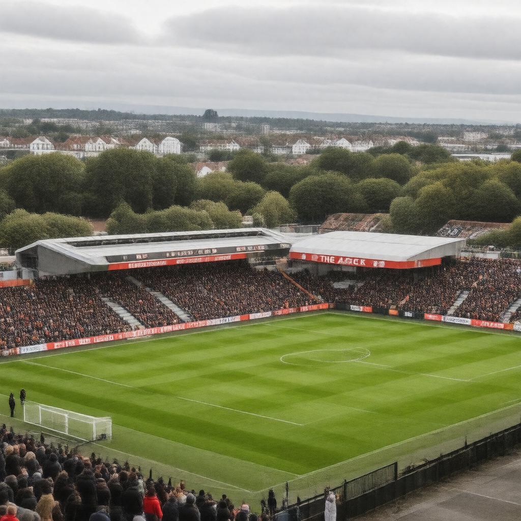 AI-created image of Charlton Athletic Football Club