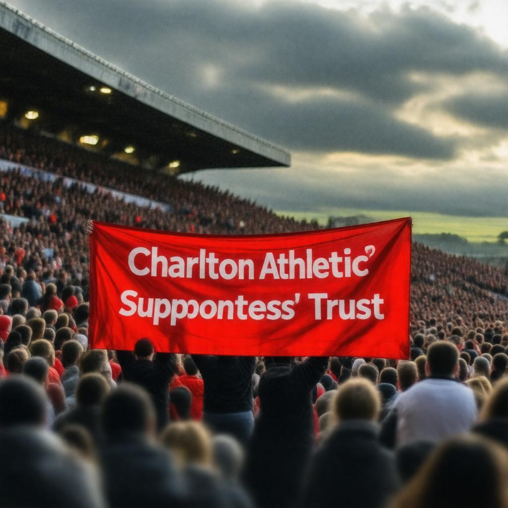 Click to view larger image AI-created image of Charlton Athletic Supporters' Trust