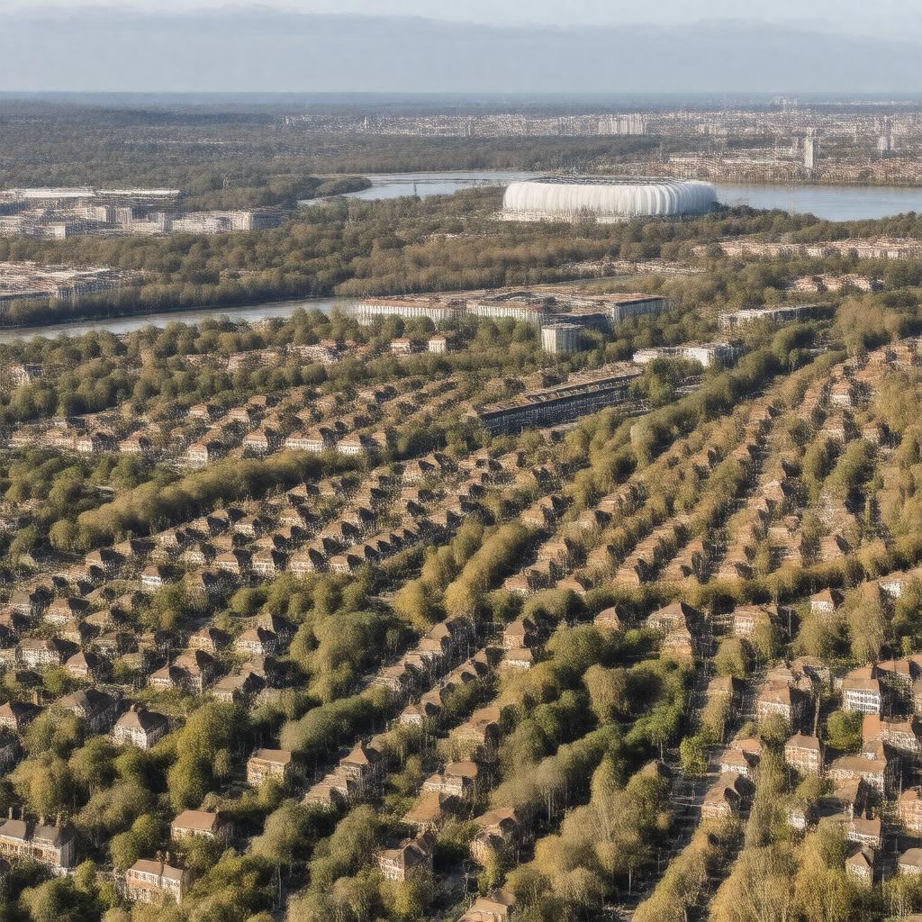 AI-created image of Charlton, London